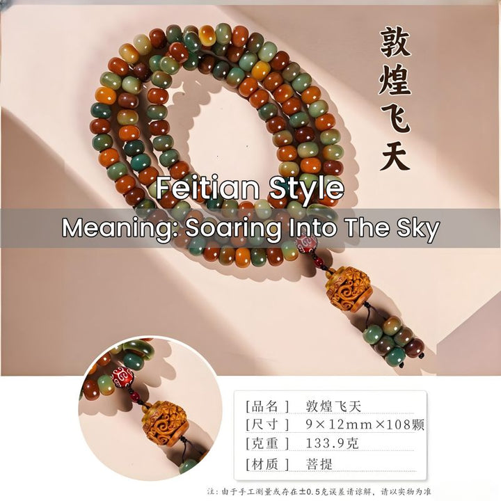 Bodhi Colorful Jade Bracelet- Luck in hand - Buddha Pureland
