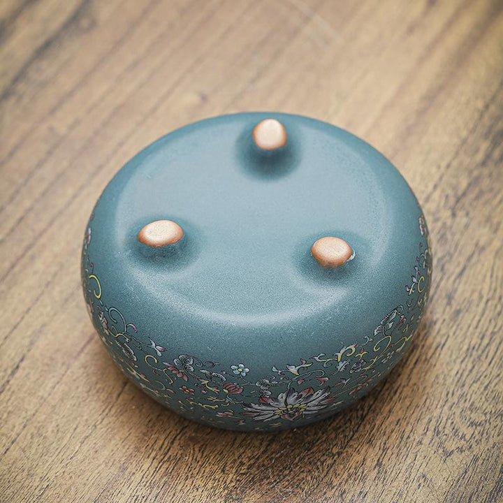 Ceramic Lotus Incense Burner - For Inner Peace - Buddha Pureland