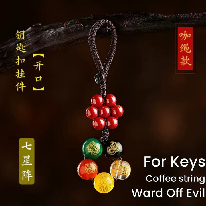 Five Gods of Wealth Custom Keychains - Carry-on protection - Buddha Pureland