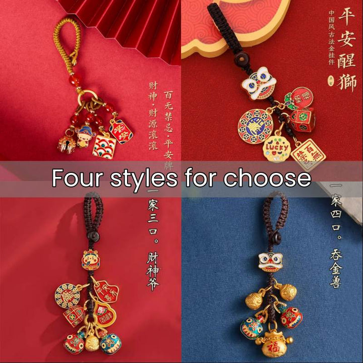 Lucky Cute Keychains - Naughty Image Brings You Happiness - Buddha Pureland