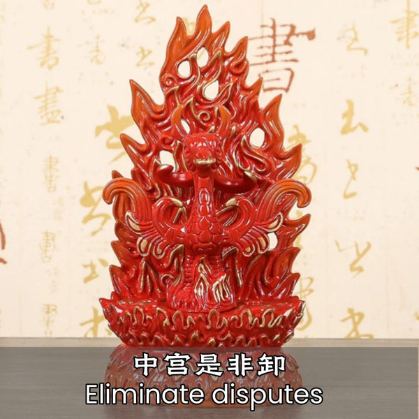 Red Elimate Disputes Ornament - For Healing & Protection - Buddha Pureland