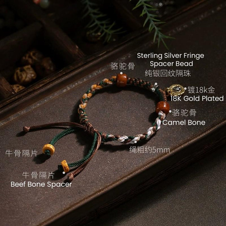 Tibetan Handmade Bracelets - Attract Good Things - Buddha Pureland