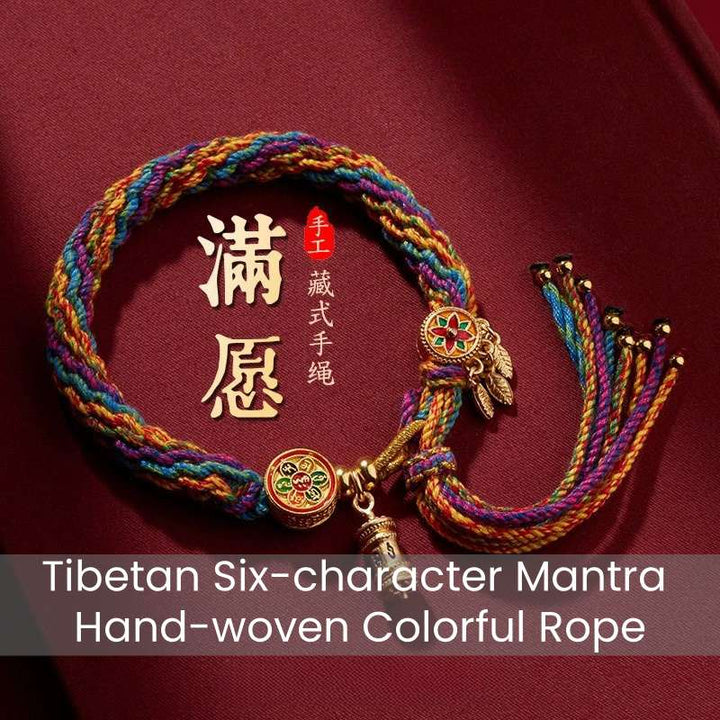 Tibetan Tassel Colorful Rope Bracelet - Reveal Your Charm & Taste - Buddha Pureland