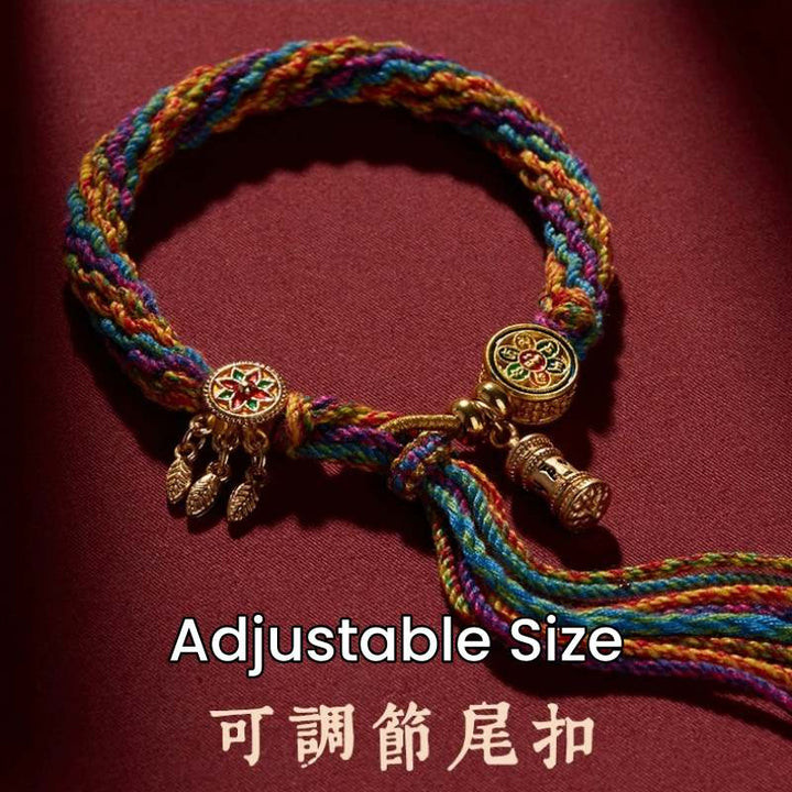 Tibetan Tassel Colorful Rope Bracelet - Reveal Your Charm & Taste - Buddha Pureland