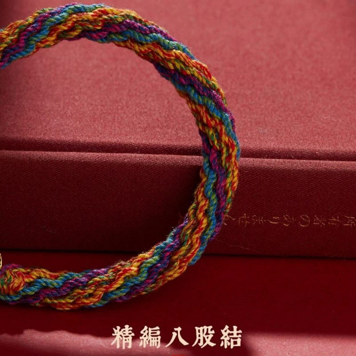 Tibetan Tassel Colorful Rope Bracelet - Reveal Your Charm & Taste - Buddha Pureland