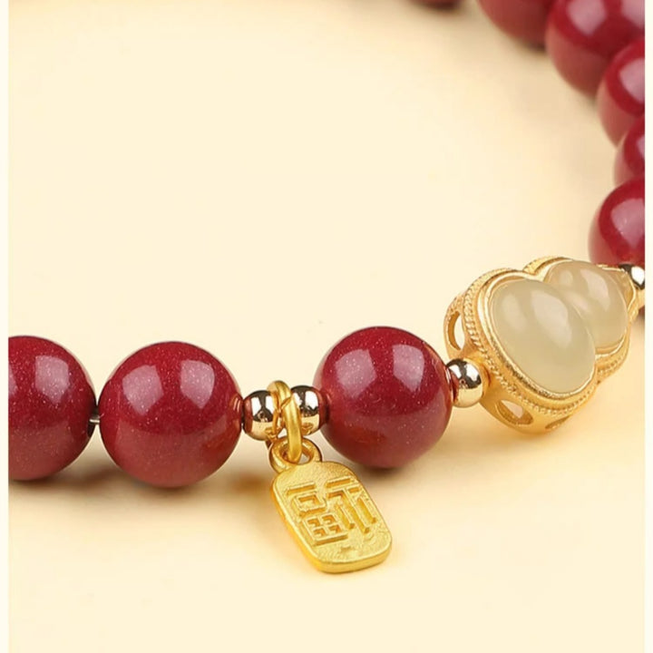 Wu Lou & Fu Brand Lucky Charm Bracelet - Fortune & Peace - Buddha Pureland