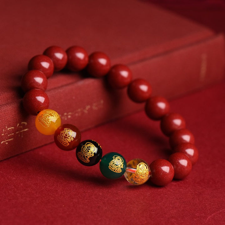 Five Gods Of Wealth Lucky Bracelet  - Wealth & Fortune - Buddha Pureland